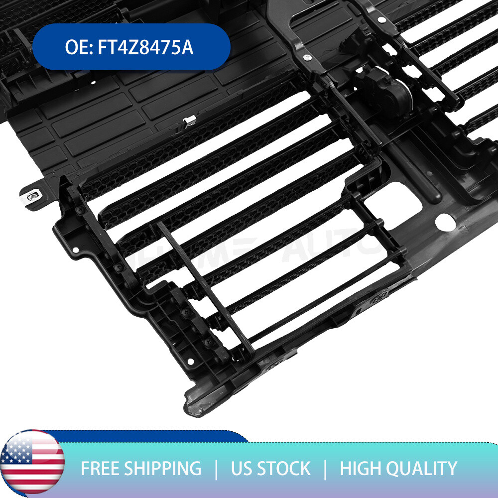 Active Grille Shutter w/ Motor Assembly Black Fits Ford Edge 2015 2016 2017 2018