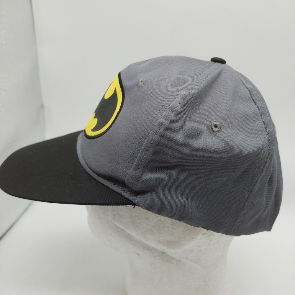 Batman DC Comics Hat Snapback Gray Black