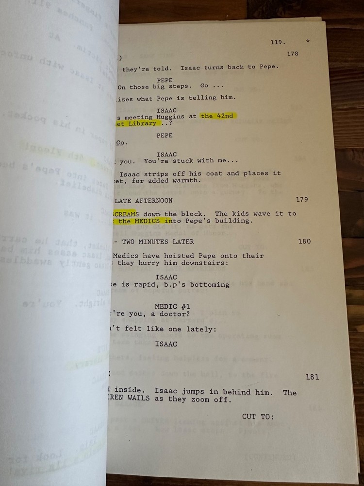 THE FINAL ANALYSIS UMA THURMAN RICHARD GERE MOVIE ORIGINAL SCREENPLAY SCRIPT