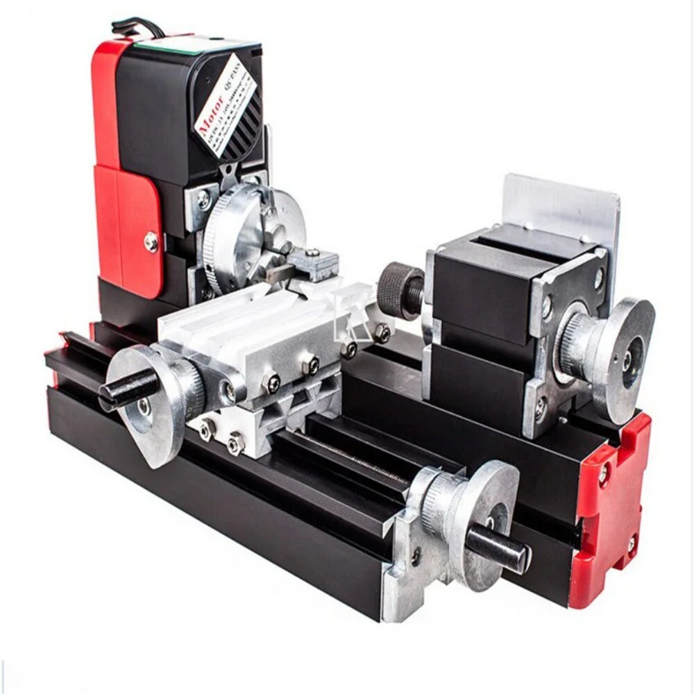 Miniature Machine Tools Multifunctional Woodworking Lathe Machine Drilling Tools