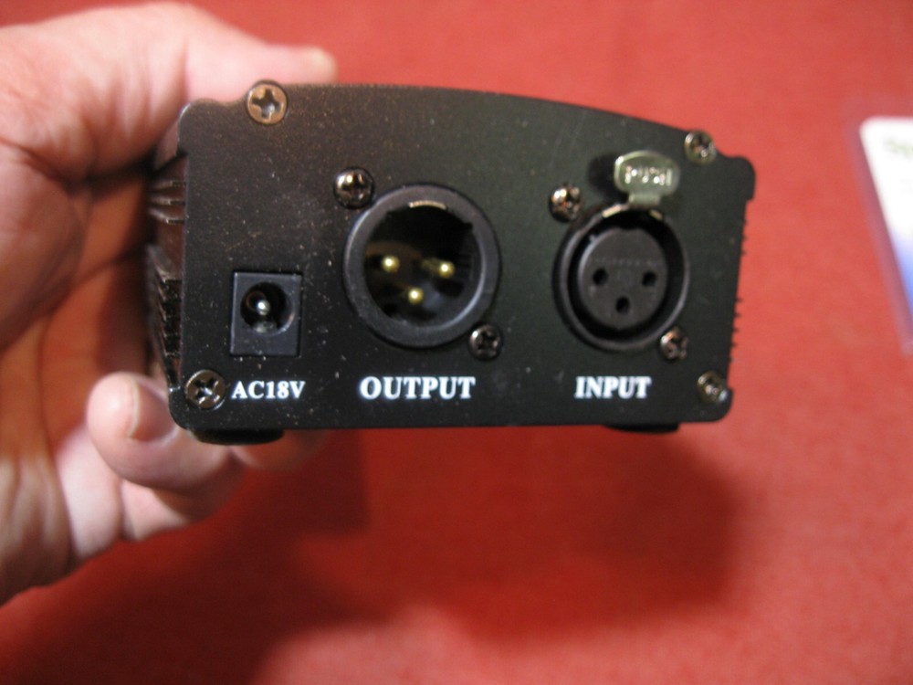input output 3 pin mic amp 18 volt