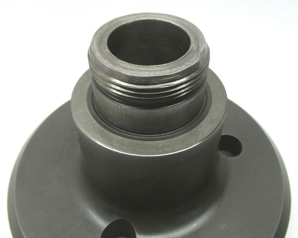 5C COLLET CHUCK CNC LATHE PULLBACK THREADED NOSEPIECE w/ 150mm MOUNT