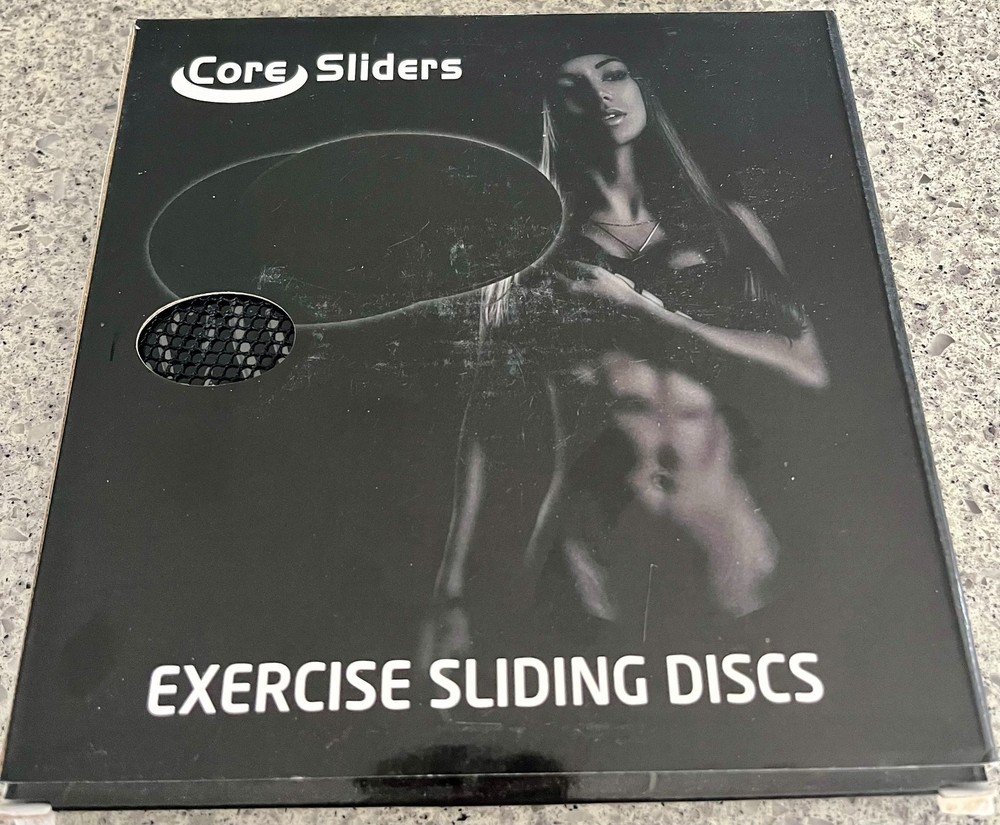 Gliding Discs Core Sliders - Dual Sided Exercise Disc For Smooth Sliding (new)