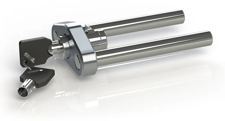 Weigh Safe Lock Plate Key Assembly