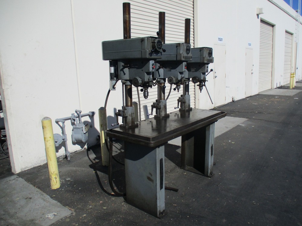 Clausing 3 Spindle Gang Drill