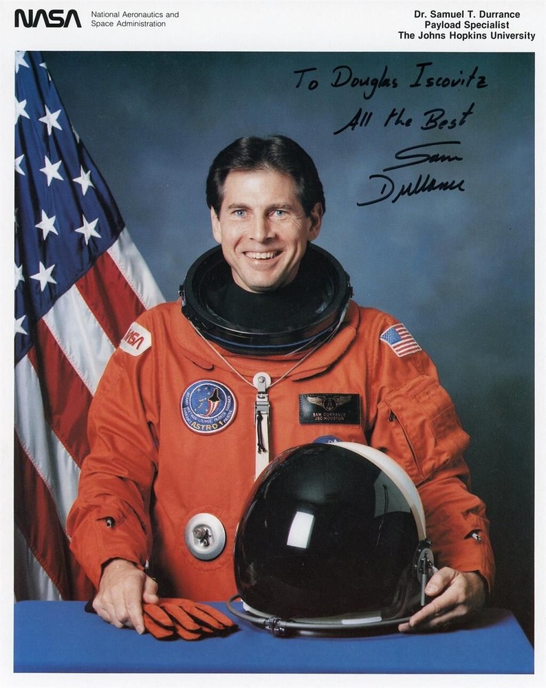 Samuel T. Durrance-Signed Photograph