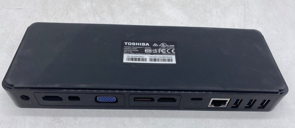 Toshiba Adapter Thunderbolt 3 Dock