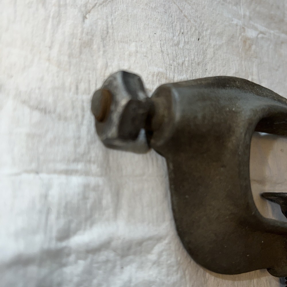 Vintage Table Bench Mount Clamp Bracket