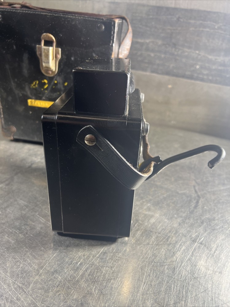 Vtg Weston Electrical Instrument AC Voltmeter Zero Corrector Model 433 With Case