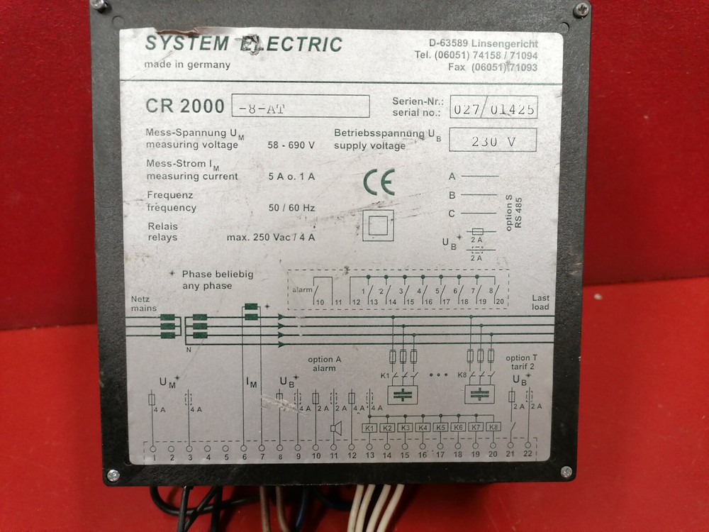 Condensomatic System Electric CR2000 -8-AT Used