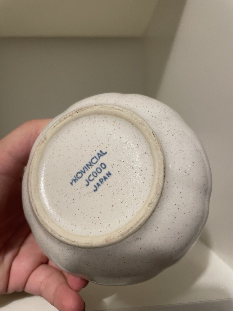 Provincial Japan Creamer And Sugar