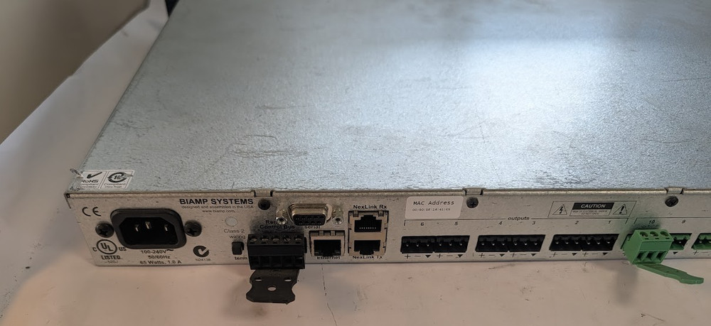 Biamp Nexia CS Conference System 10-Input 6-Output Digital Signal Processor