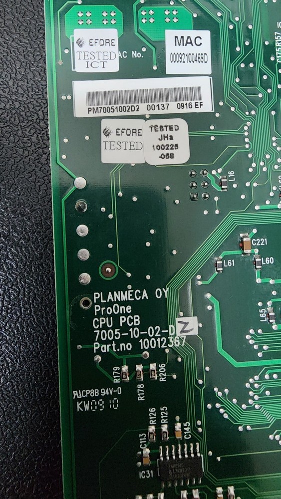 PLANMECA CPU PCB NEX