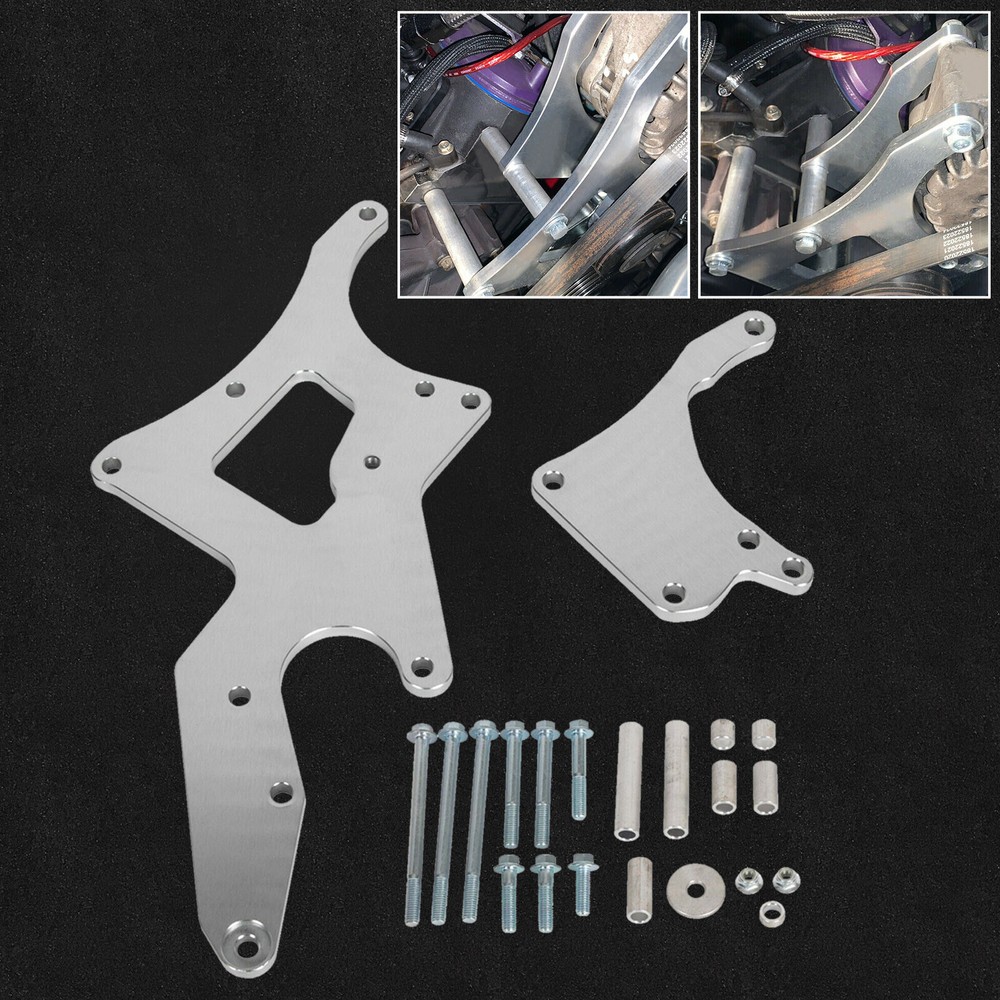 For LS Engine Serpentine Bracket Alternator Power Steering Pump Swap Conversion