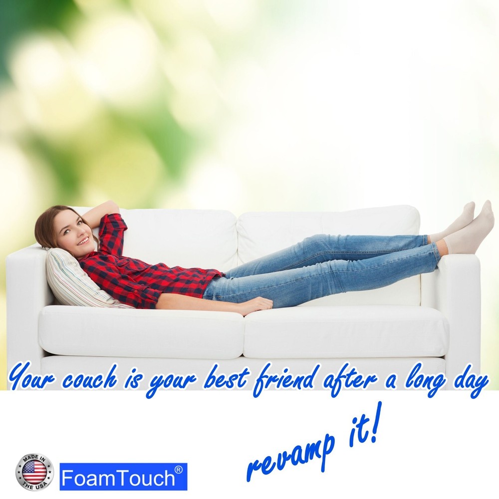 FoamTouch high density Square foam sheets 1"-2" thick, 12"-72" sides CUSTOM CUT