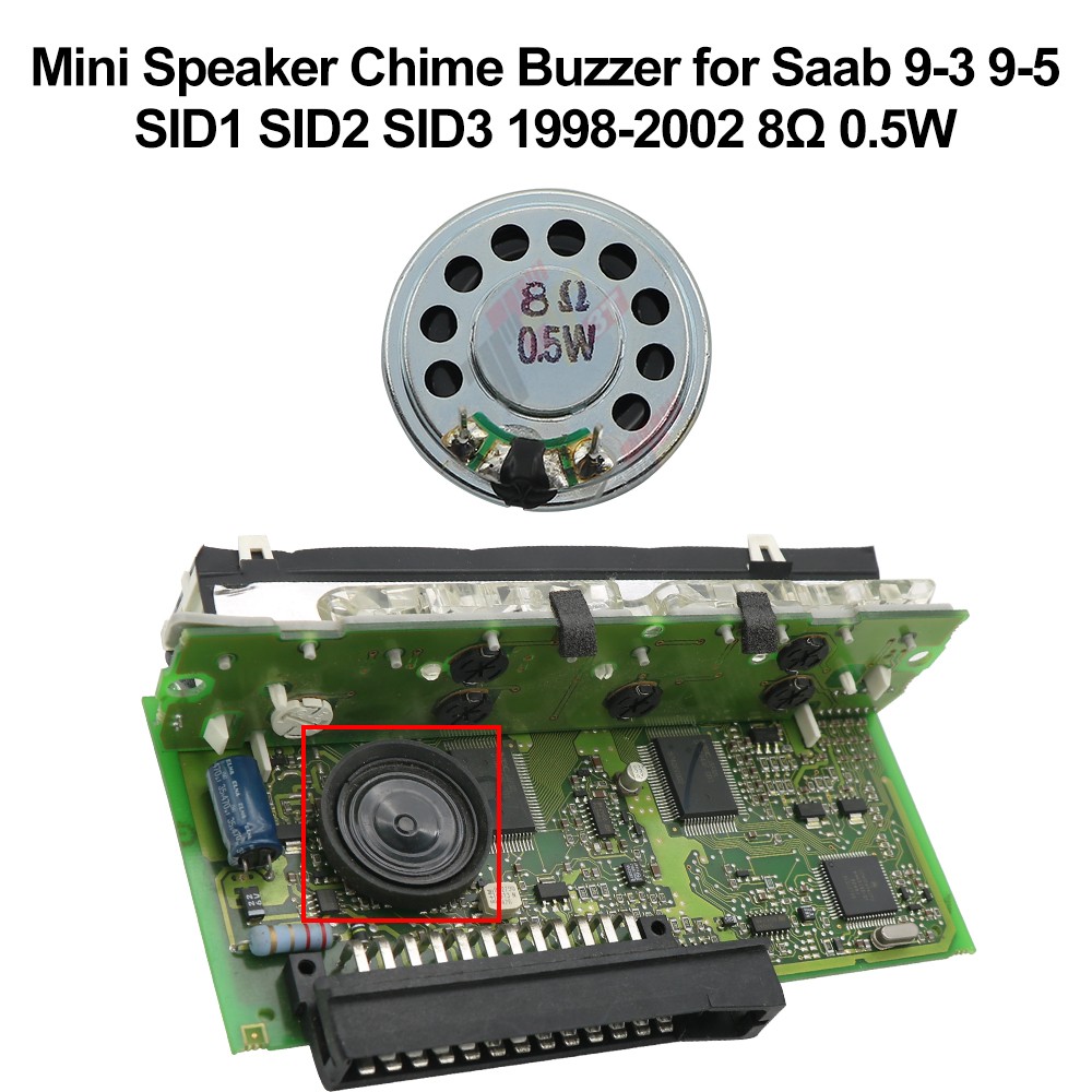 Mini Speaker Chime Buzzer for Saab 9-5 9-3 SID1 SID2 SID3