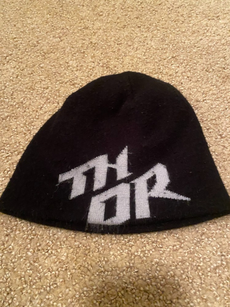 THOR Racing Black with white beanie hat