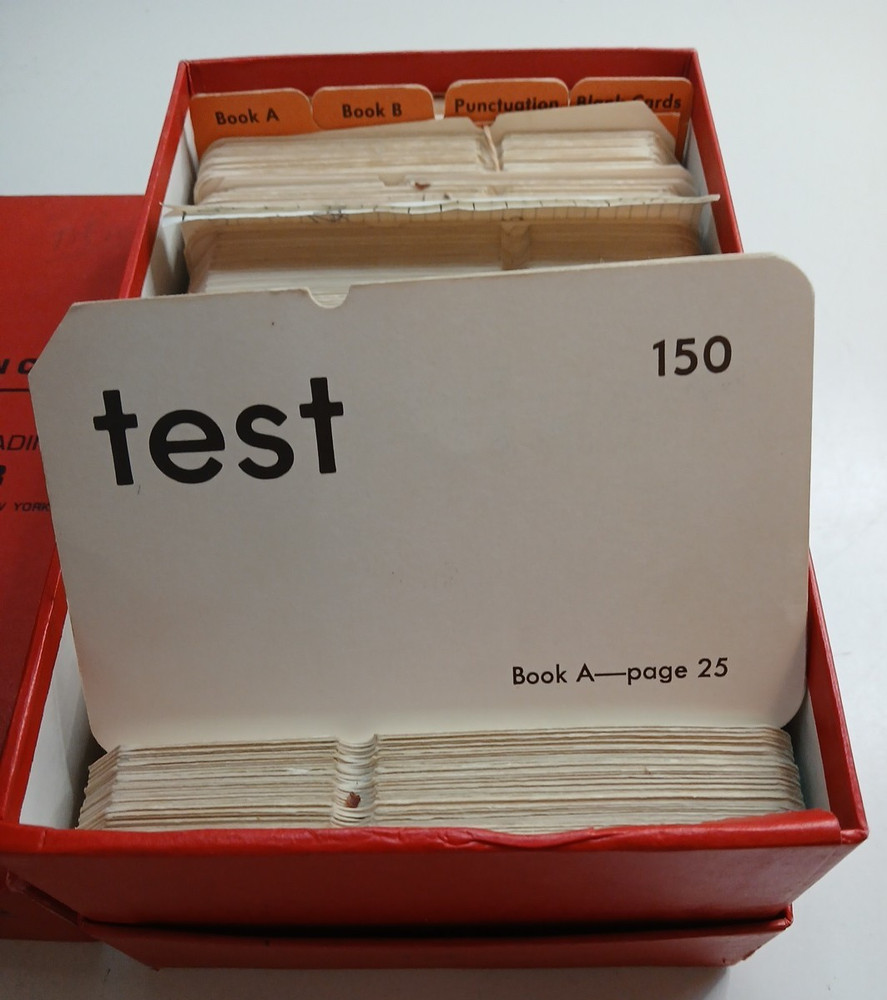 Lippincott's Basic Reading A & B Word Recoognition Cards Incomplete