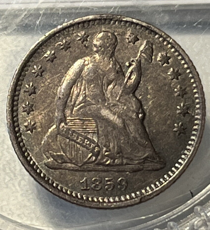 1859 O Seated Half Dime