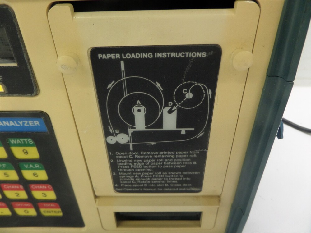 Dranetz Series 808 Electric Power/Demand Analyzer