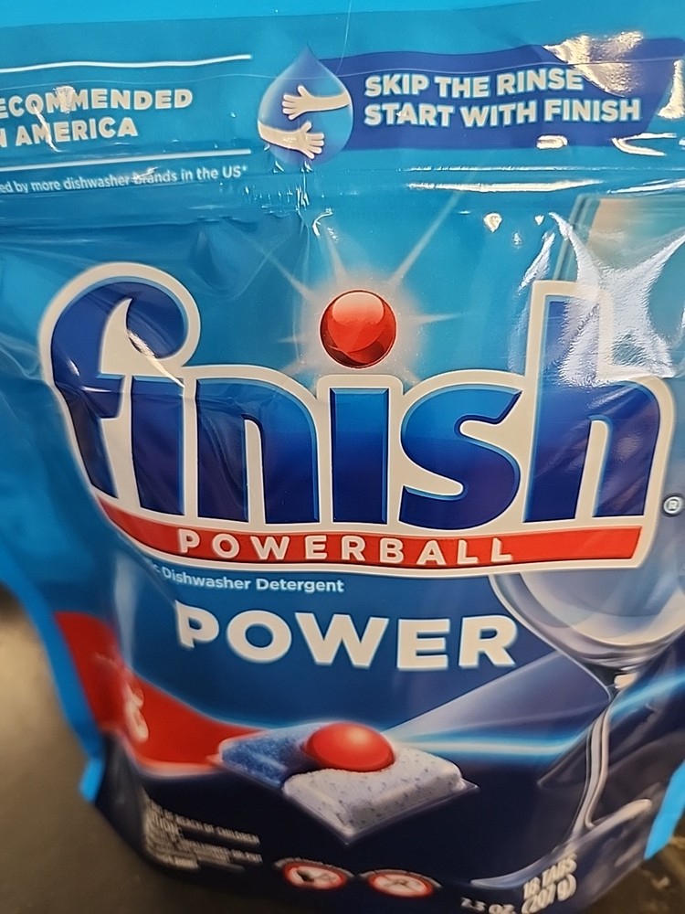 Finish Powerball Automatic Dishwasher Detergent POWER 72 Tabs total