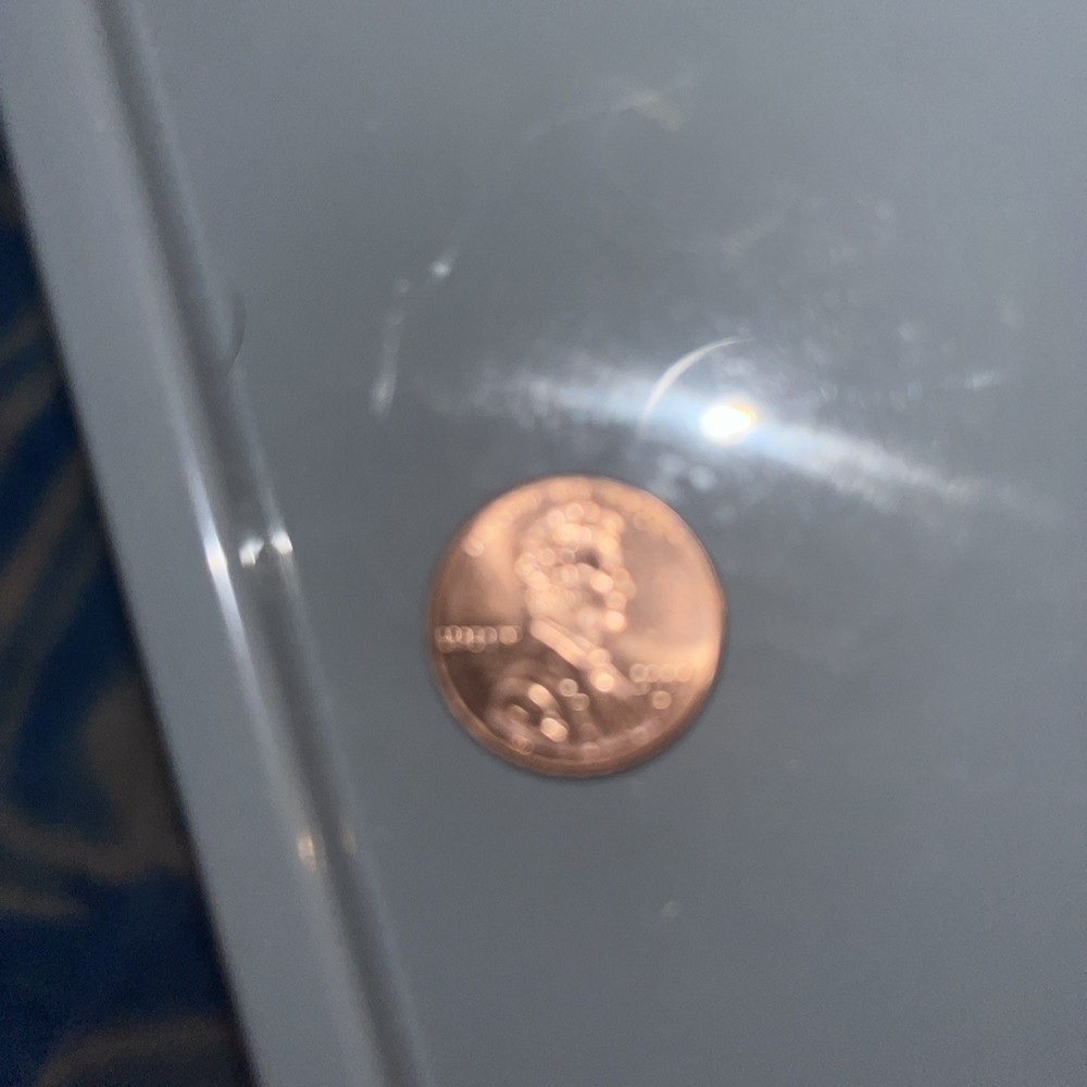 2009 Abe Sitting On a Log Penny Uncirculated