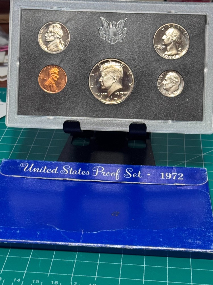 1972 S LINCOLN CENT PROOF FROM MINT SET