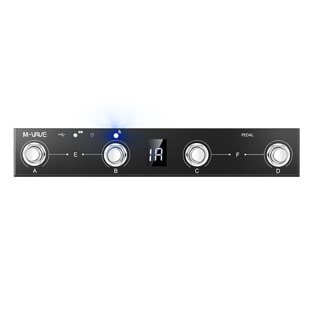 M-VAVE Wireless MIDI Controller BT MIDI Pedal Controller Intelligent APP Screen
