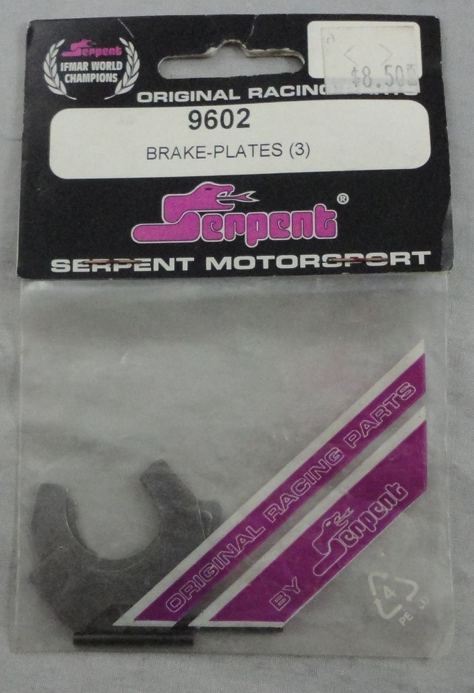 Serpent Racing Vector/Impact/Impulse Brake Plates (3pcs) SER9602