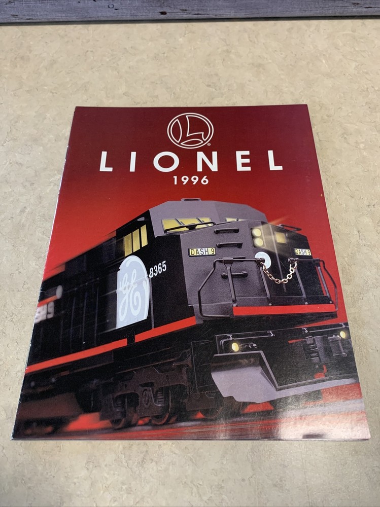 1996 LIONEL TRAINS  -CATALOG MINT