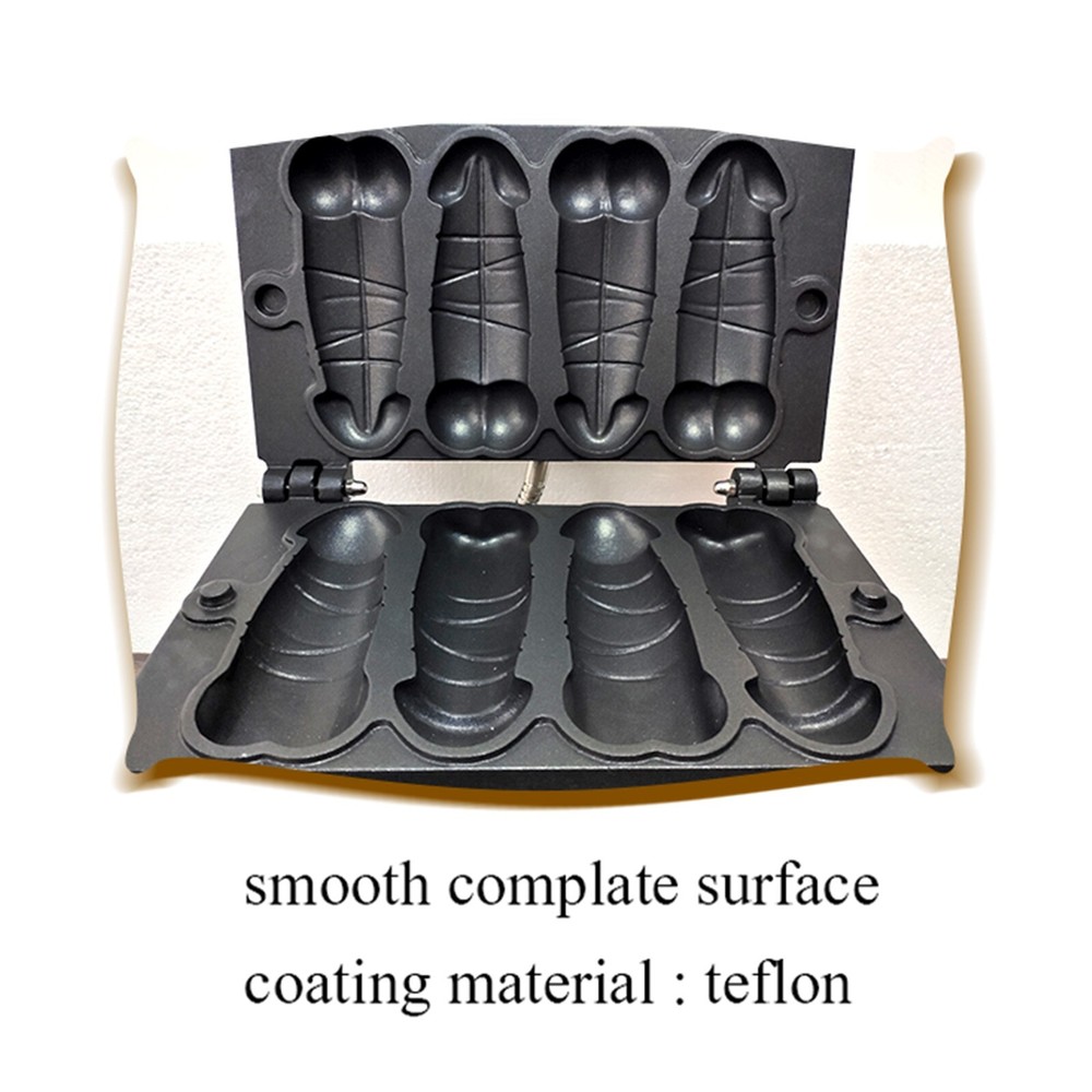 95% New Waffle Machine Waffle Iron sticks Maker-Strange Shape,4 Sticks