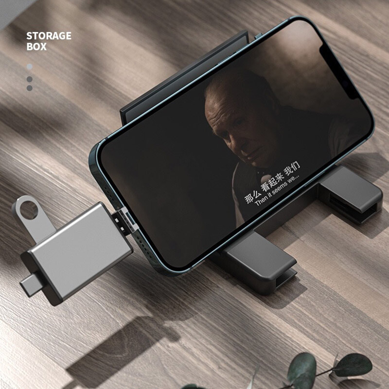 Expanded Storage Dirver MMC Card Reader USB-C SD/TF HUB OTG for Phone PC Camera