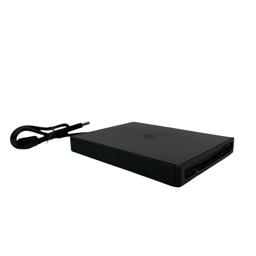 HP EA763AA FD-05PUB External USB 3.5 Floppy Disk Drive Black