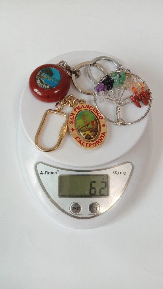 Beautiful keychains, 3 different pieces