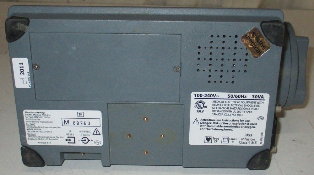 Smiths Medfusion 3500 Infusion Pump