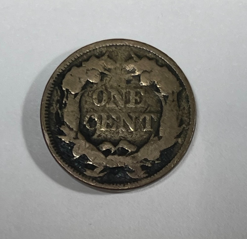 1857 Flying Eagle 1C (#22125) VG issues.