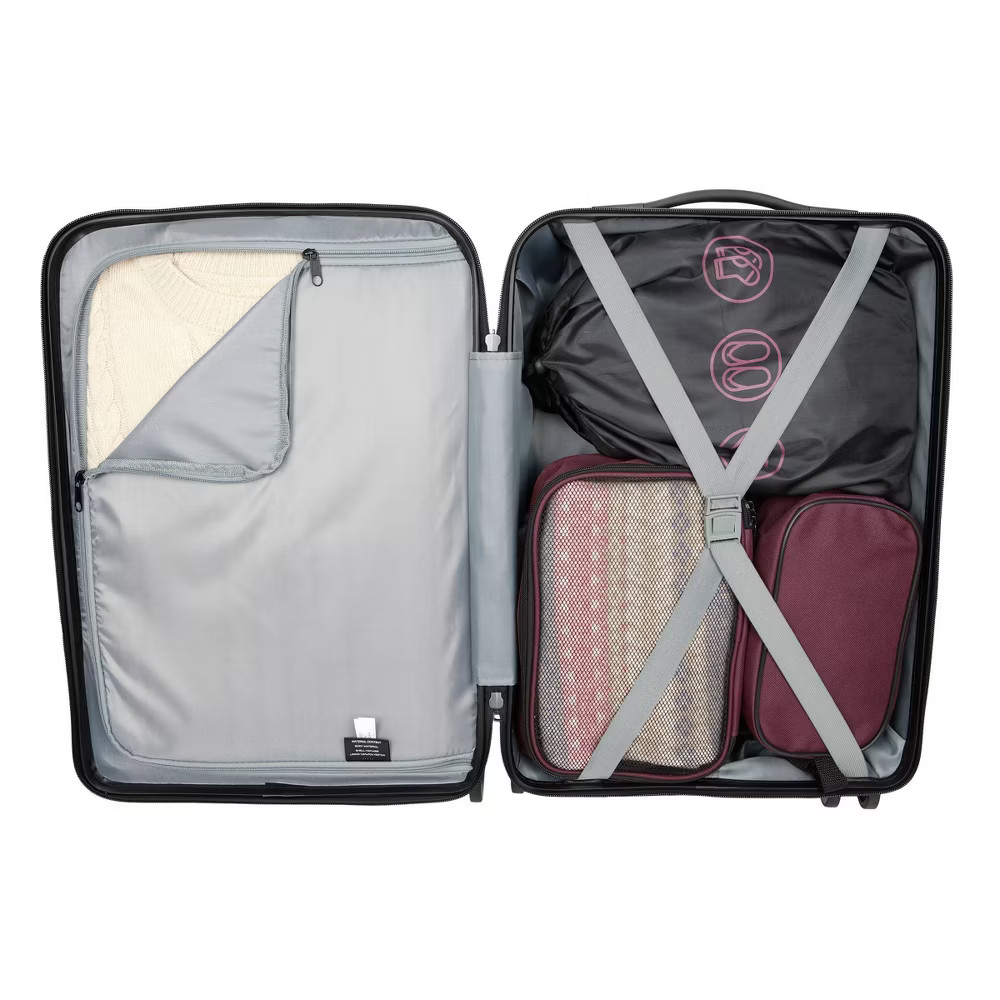 Skyline Hardside Carry On Spinner Suitcase - Sea Moss