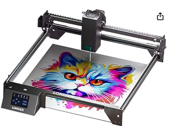 Longer  Laser Engraver Bundle  Ray5 20W - Black