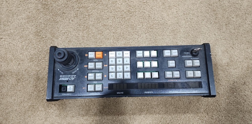 American Dynamics AD2089 Console/Tabletop Video Controller