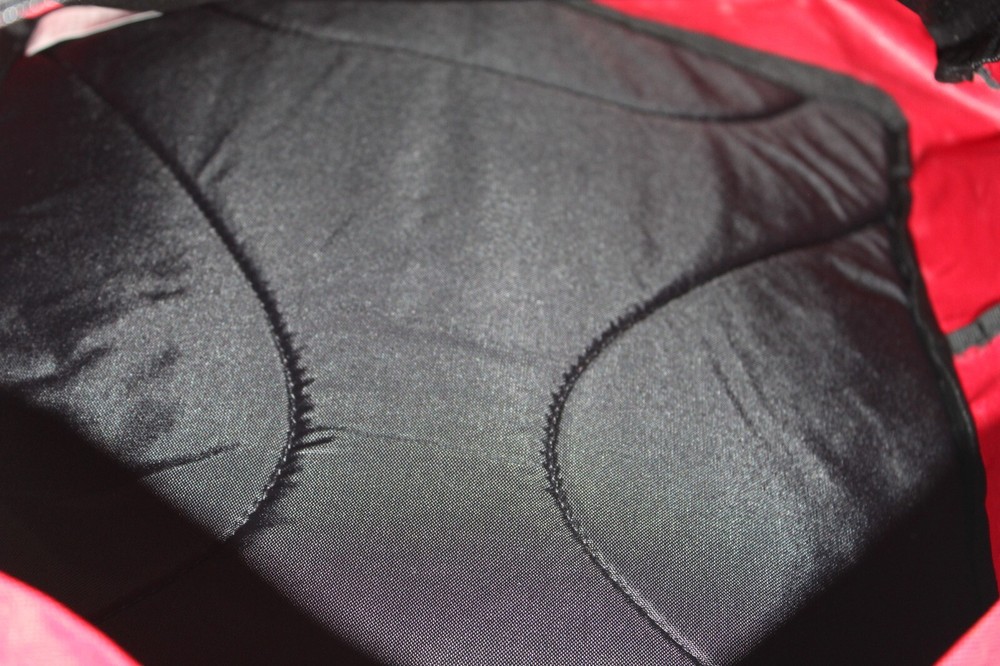 Eastpak Padded Red Backpack 3 Sections Adjustable Straps