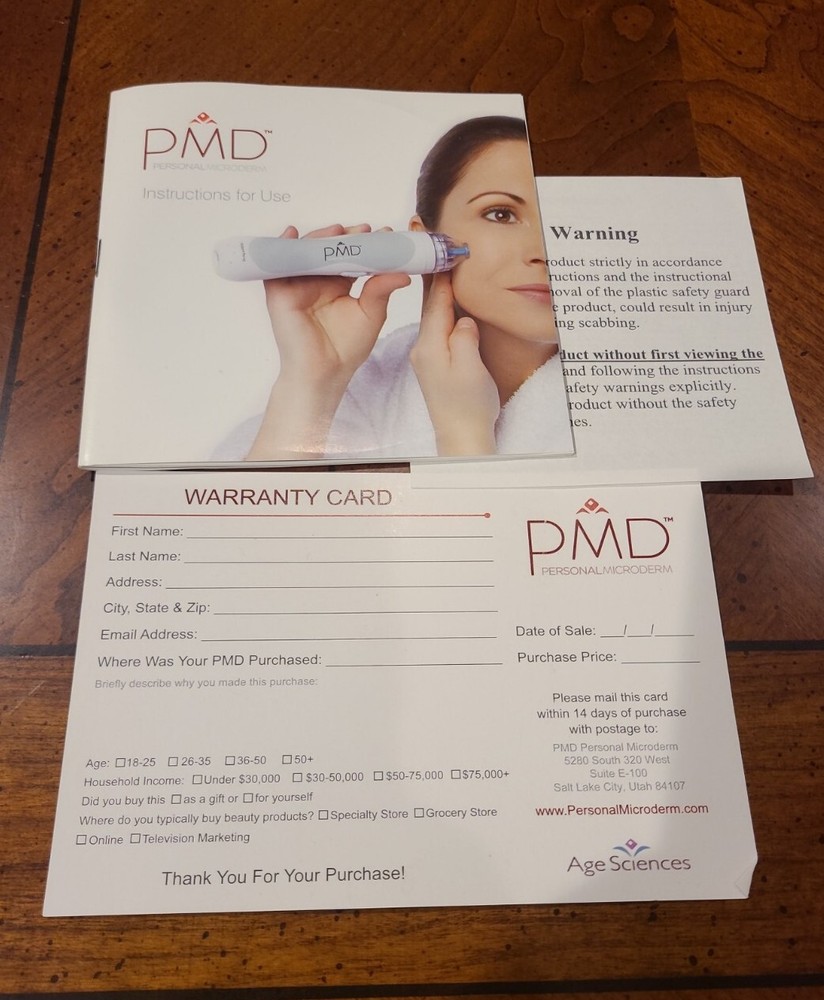 PMD PERSONAL MICRODERM System Tool - Tested, Works