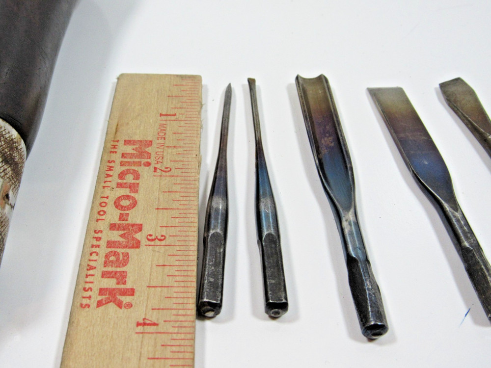 Vintage MILLERS FALLS Rosewood Multi Tool 8 Tools / Bits #A18