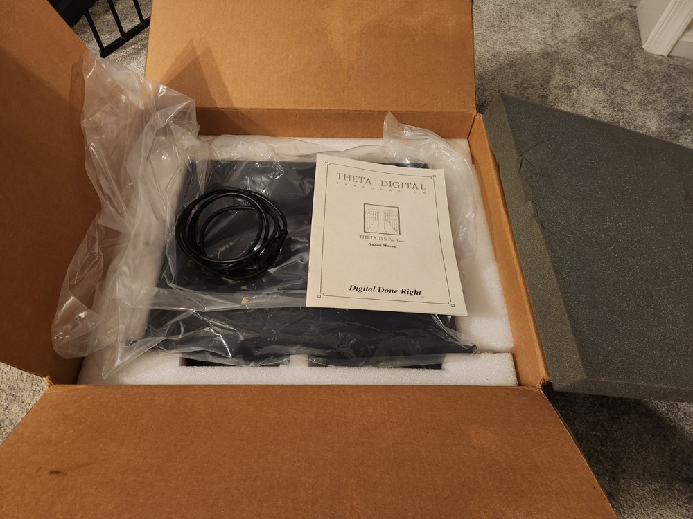 Theta DS Pro Basic Digital Signal Processor Black With Original Packaging Tested