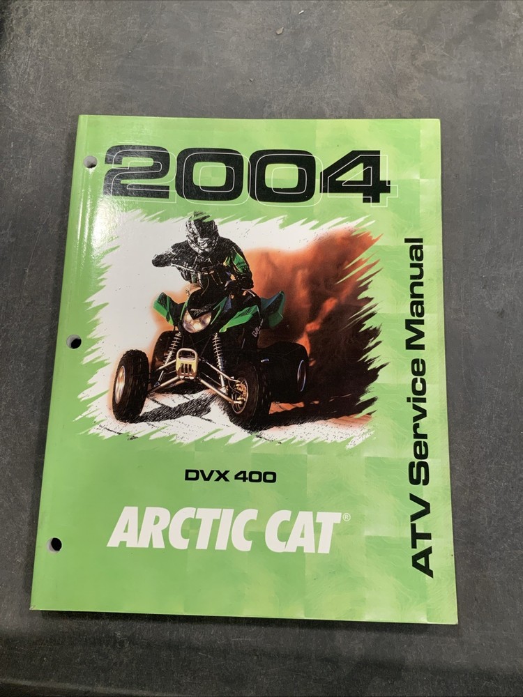 2004 ATV Service Manual -DVX 400