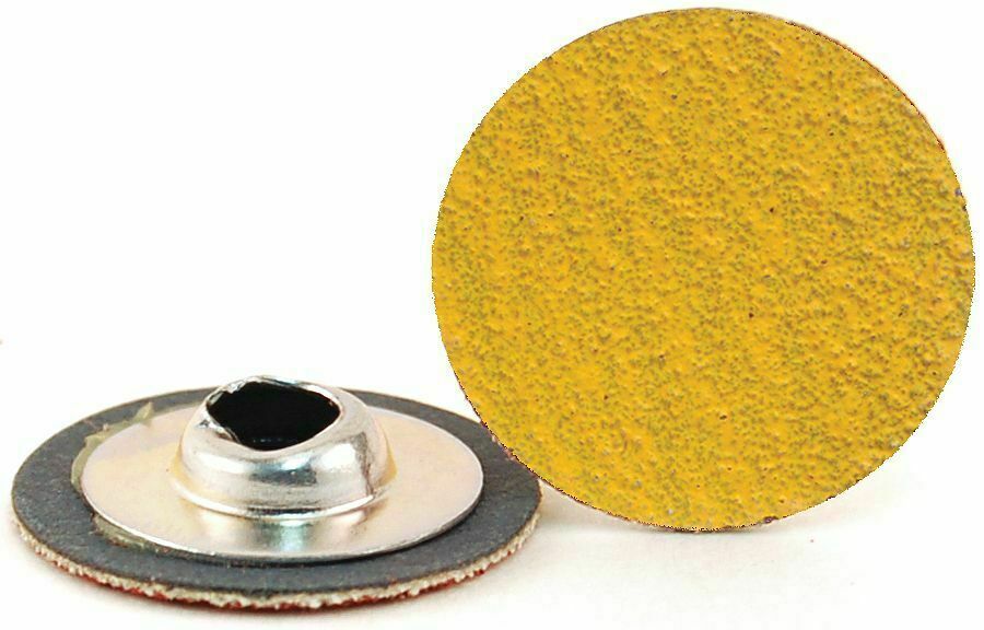 Predator 1" Quick Change Disc Ceramic Turn-On/Off, 36 Grit, Extra Coarse, PK100