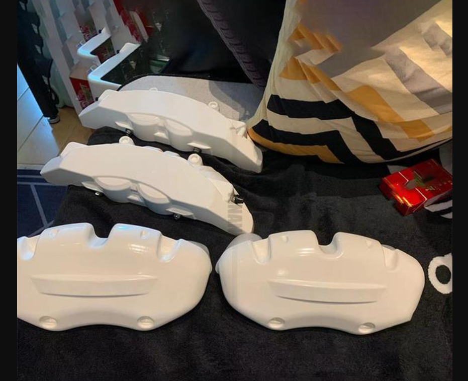 Valve Cover White Caliper Engine Enamel Paint +Primer Rust Resistant Coating 2PK