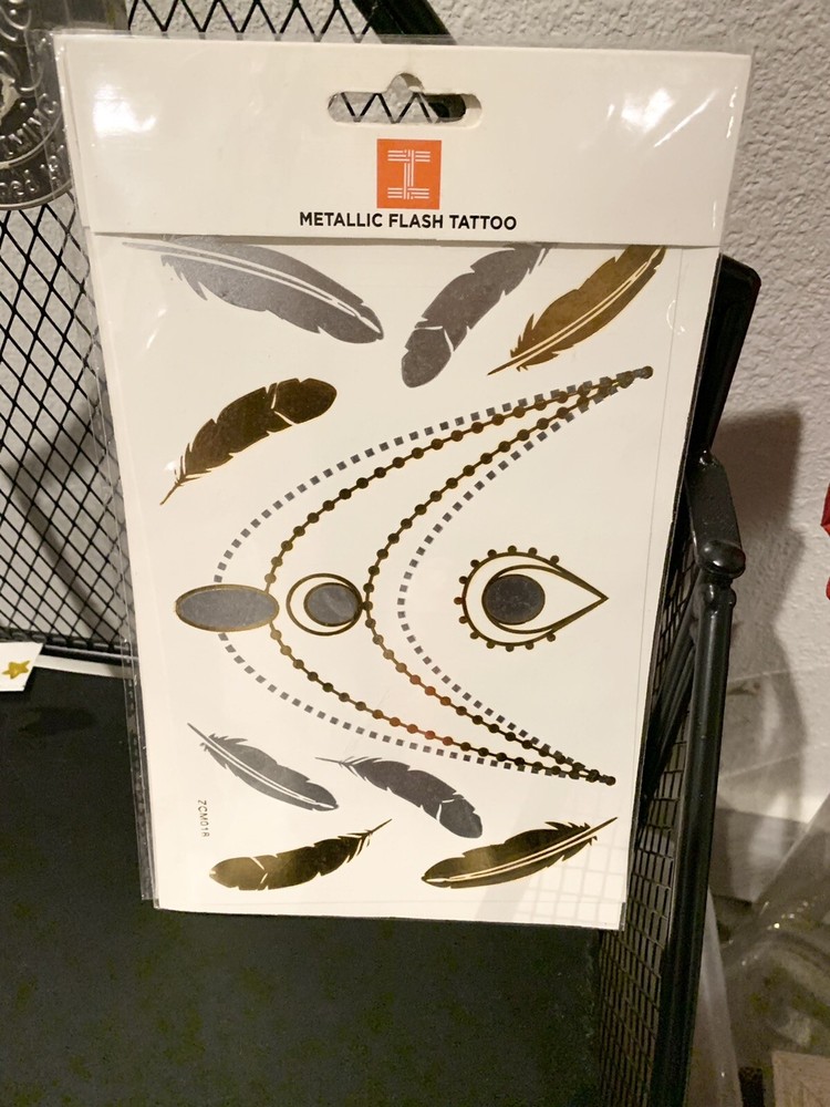Metallic Flash Tattoos (2 Sheets)