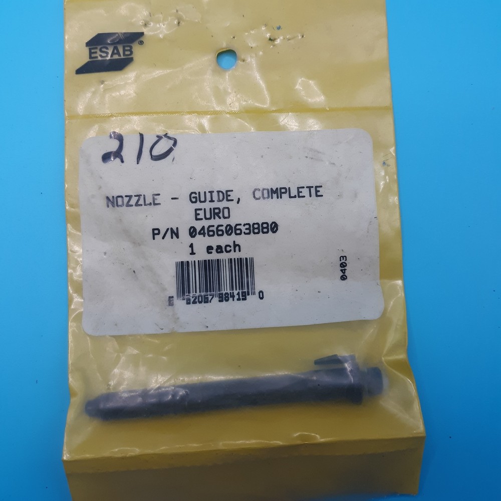 ESAB 0466063880 Nozzle- Guide, Complete Euro