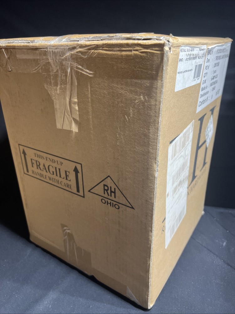 Restoration Hardware Treviso Lantern Small 13” WGTK