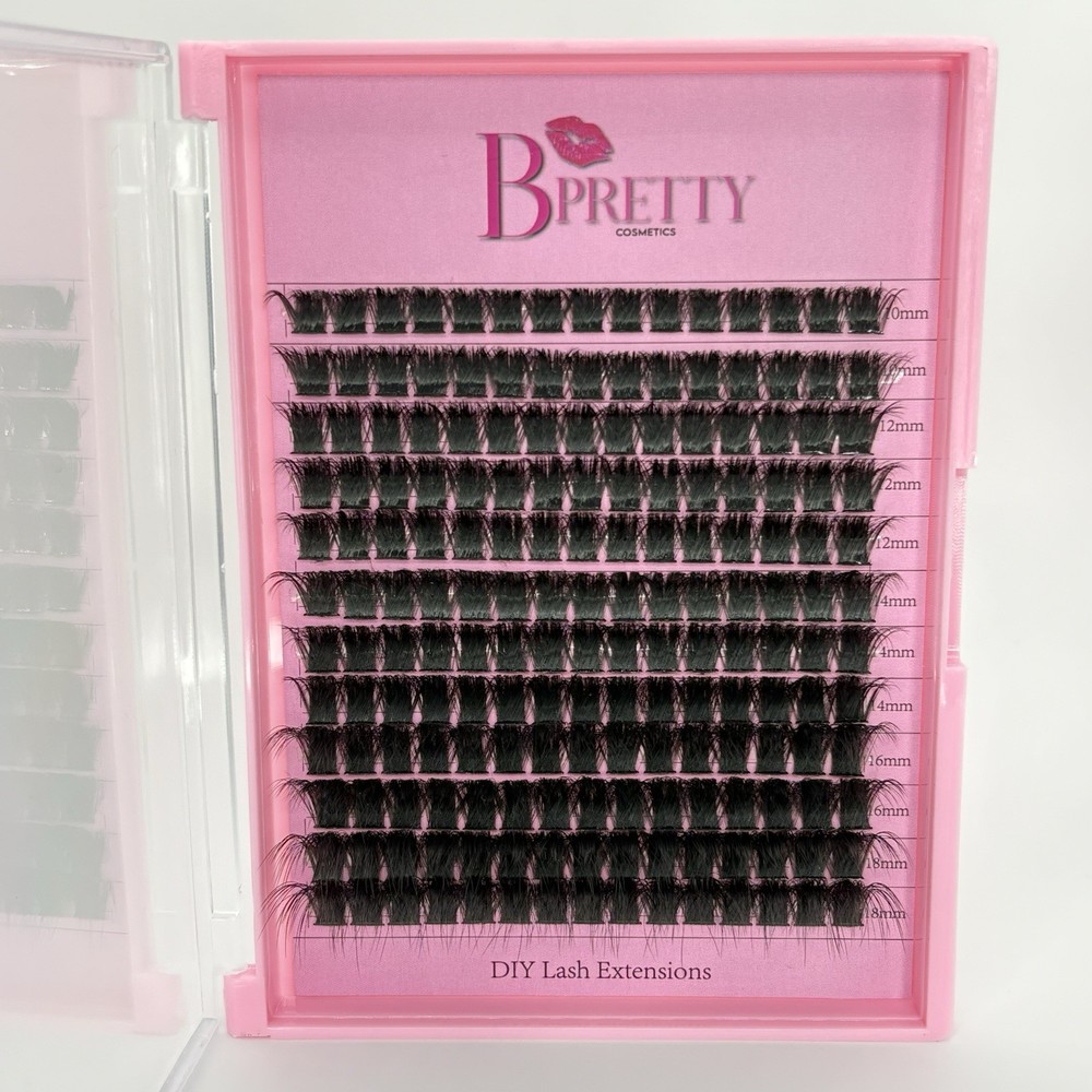 200P Lash Clusters Set